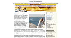 Desktop Screenshot of business-affiliate.com